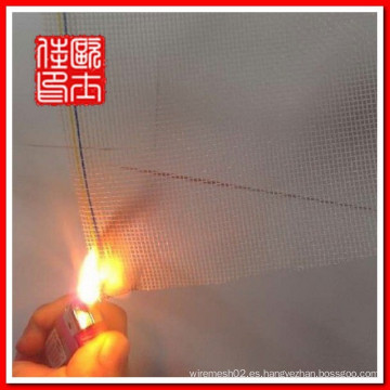 China malla de alambre pantalla de insectos de fibra de vidrio resistentes al fuego